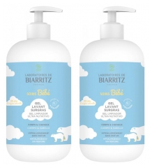 Laboratoires de Biarritz Bio Surgras Waschgel Set mit 2 x 500 ml