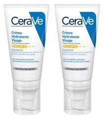 CeraVe Moisturizing Face Cream SPF30 2 x 52ml