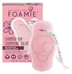 Foamie Shampoo S&oacute;lido Cabelos Danificados 80 g
