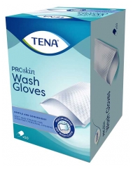 Tena ProSkin Wash Glove 50 Wash Gloves