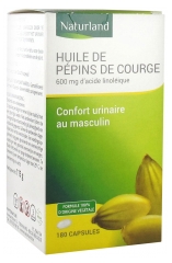 Naturland Huile de P&eacute;pins de Courge 180 Capsules