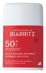 Laboratoires de Biarritz Stick Solaire Invisible SPF50+ Bio 10 g