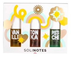 Solinotes Vanille Tonka Pistache Trio Brumes Parfum&eacute;es 3 x 60 ml