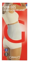 Gibaud Cuidado de la Espalda Cintur&oacute;n Calor&iacute;fico Azul Denim Altura 25 cm