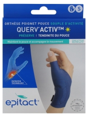Epitact Querv'Activ Orth&egrave;se Poignet Pouce Souple d'Activit&eacute; Gauche
