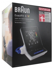 Braun Misuratore di Pressione Sanguigna da Braccio Superiore ExactFit 3 BUA6150
