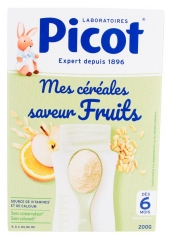 Picot Mes C&eacute;r&eacute;ales Saveur Fruits D&egrave;s 6 Mois 200 g
