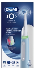 Oral-B IO 3 Clean &amp; Gum Care Brosse &Agrave; Dents Rechargeable + Accessoires