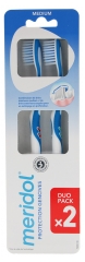 Meridol Prote&ccedil;&atilde;o Gengivas Escovas de Dentes M&eacute;dias Duo Pack
