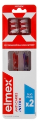 Elmex Anti-Caries InterX Brosse &agrave; Dents Medium Duo Pack