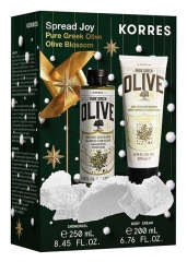 Korres Żel pod Prysznic Kwiat Oliwny 250 ml + Balsam do Ciała 200 ml