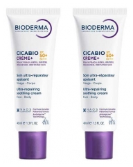 Bioderma Cicabio Cream+ SPF50+ 2 x 40 ml