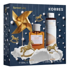 Korres Toaletna voda Cashmere Kumquat 50 ml + Gel za prhanje Cashmere Kumquat 250 ml