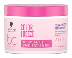 Schwarzkopf Professional Bonacure Color Freeze Verzorgingsbooster Complex Zilver Masker 500 ml