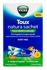 Vicks Toux Natura Sobres Tos Seca &amp; Productiva 14 Sobres