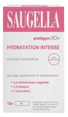 Saugella Poligyn 50+ Hydratation Intense Ovules Vaginaux 10 Ovule