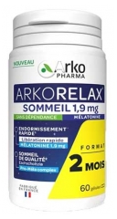 Arkopharma Arkorelax Sommeil 1,9 mg M&eacute;latonine 60 Kapselia