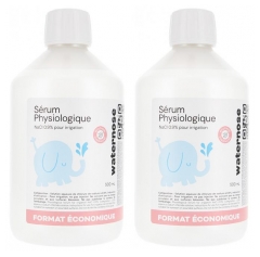 Waternose S&eacute;rum Physiologique Lot de 2 x 500 ml