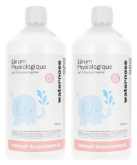 Waternose Physiologische Kochsalzl&ouml;sung 1 L Set mit 2