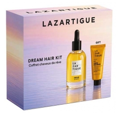 Lazartigue Huile des R&ecirc;ves N&auml;hrendes Trocken&ouml;l 50 ml + Cr&egrave;me des R&ecirc;ves Multi-Aktions Haar-Tagescreme 15 ml Gratis