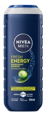 Nivea Men Energy Gel de Ducha 3en1 Frescura 24H 500 ml