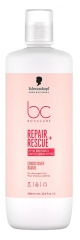 Schwarzkopf Professional Bonacure Apr&egrave;s-Shampoing pour Cheveux Ab&icirc;m&eacute;s Repair Rescue + 1000 ml