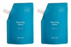 Haan Disinfettante Mani Idroalcolico Morning Glory Ricarica Set di 2 x 100 ml