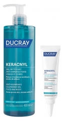 Ducray Keracnyl Routine Rutina Prie&scaron; Spuogus
