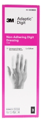 3M Adaptic Digit Niet-Klevend Vingerling Verband Groot 3 Vingerlingen