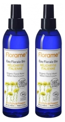 Florame Organic Floral Water Italian Helichrysum 2 x 200ml