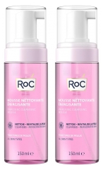 RoC Espuma Limpiadora Energizante Lote de 2 x 150 ml