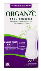 Organyc Incontinence Urinaire Light Plus 20 Absorbante Zilnice Bio