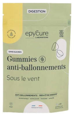 Epycure Gummies Anti-Ballonnements 60 Gummies