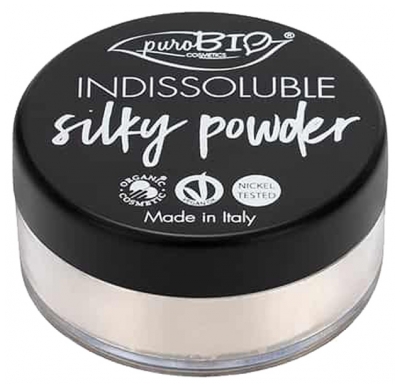 PuroBIO Cosmetics Indossoluble Loose Powder Silky Powder 8 g