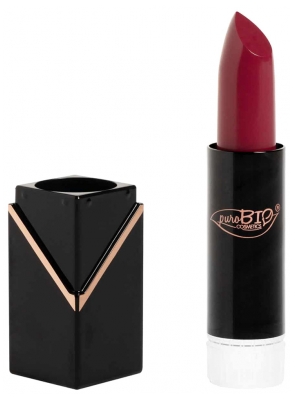 PuroBIO Cosmetics Rouge à Lèvres Semi-Mat 4,4 g - Teinte : 102 : Fuchsia Foncé