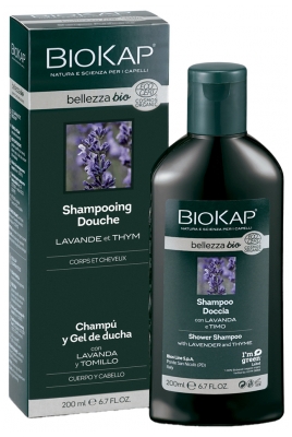 Biokap Bellezza Biologische Douche Shampoo 200 ml