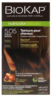 Biokap Nutricolor Tinte Permanente Delicato - Coloración: 5.05 Avellana Castaño