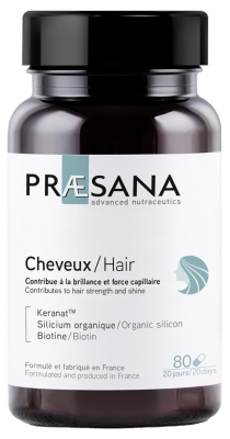 Praesana Cheveux 80 Gélules