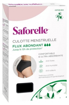 Saforelle Culotte Menstruelle Flux Abondant - Taille : 40