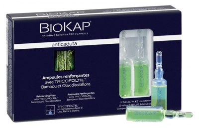 Biokap Anticaduta Ampollas Fortificantes 12 Ampollas