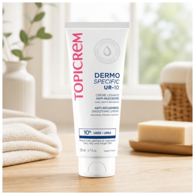 Topicrem DERMO SPECIFIC UR-10 Anti-Roughness Smoothing Cream 200ml