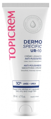 Topicrem DERMO SPECIFIC UR-10 Crème Lissante Anti-Rugosités 200 ml