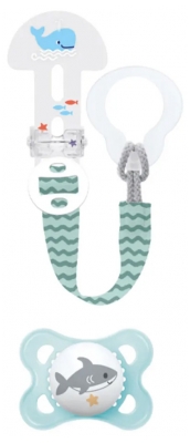 MAM Zīlīte Original Nature 2-6 Mēneši ar Zīlītes Klipsi - Krāsa: Zilais