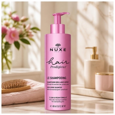 Nuxe Hair Prodigieux Le Shampoing Brillance Miroir 400 ml