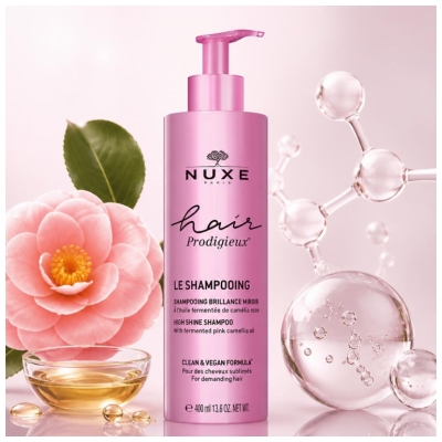 Nuxe Hair Prodigieux Le Shampoing Brillance Miroir 400 ml