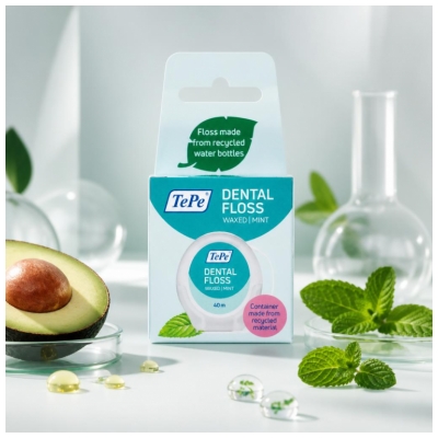 Ață Dentară cu Mentă TePe Dental Floss 40 m