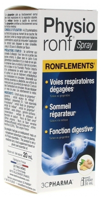 3C Pharma Physioronf Snoring Oral Spray 20ml