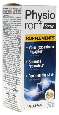 Les 3 Chênes Physioronf Ronflements Spray Buccal 20 ml