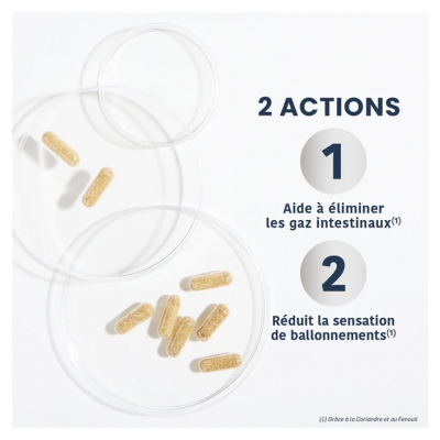 Santarome Gaz & Ballonnements Bio 30 Gélules