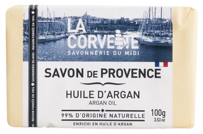 La Corvette Jabón de Provenza Aceite de Argán 100 g